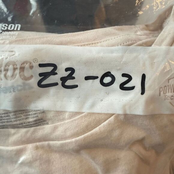 Bench Women's Cotton Stretch Short Sleeve Crew Neck T-Shirt Solid Cream Size XL - Picture 4 of 4